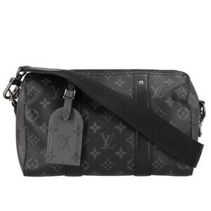 Louis Vuitton City Keepall Monogram Eclipse Black